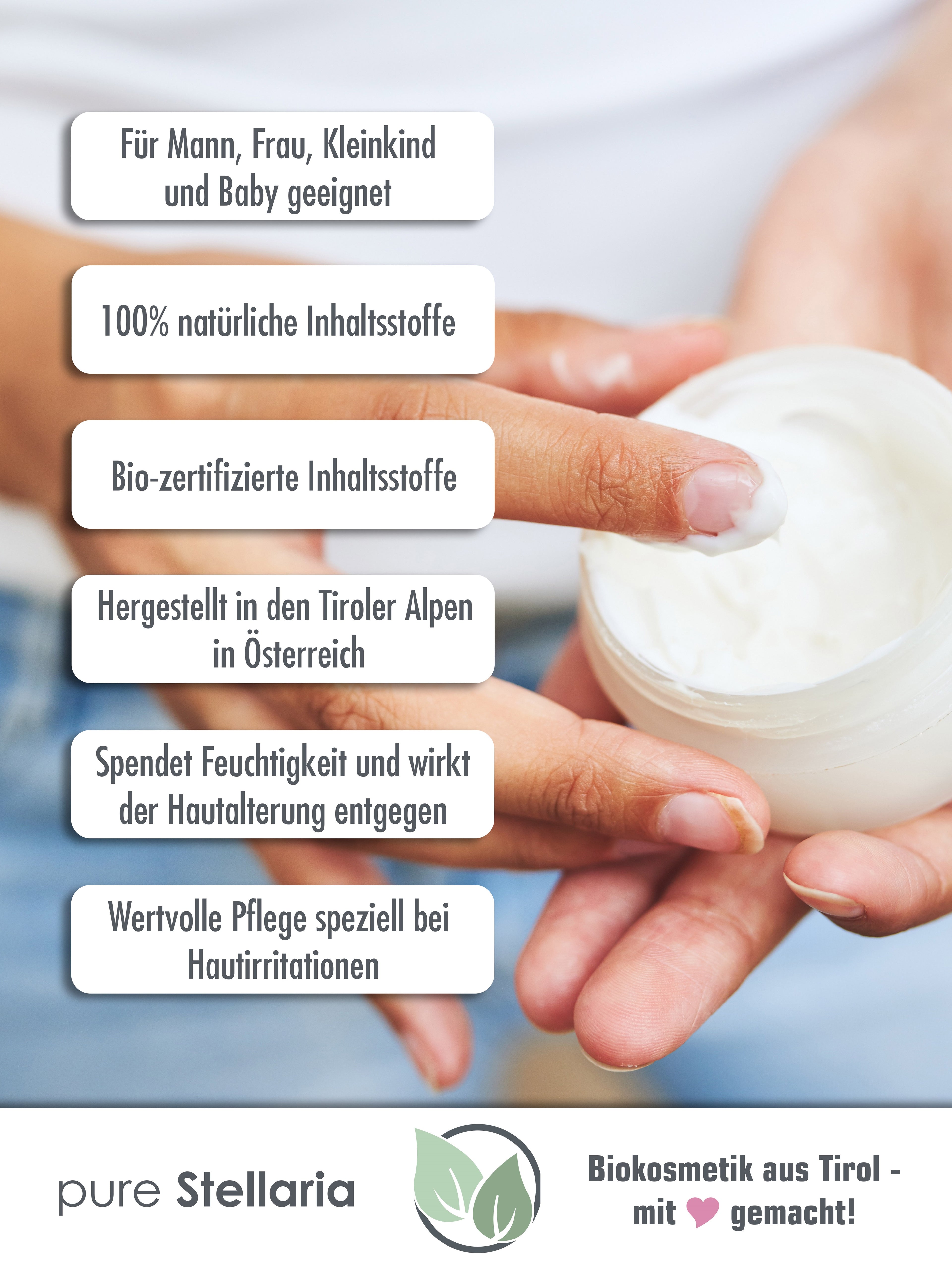 Stellaria Pflegeset für Feuchtigkeit Medium